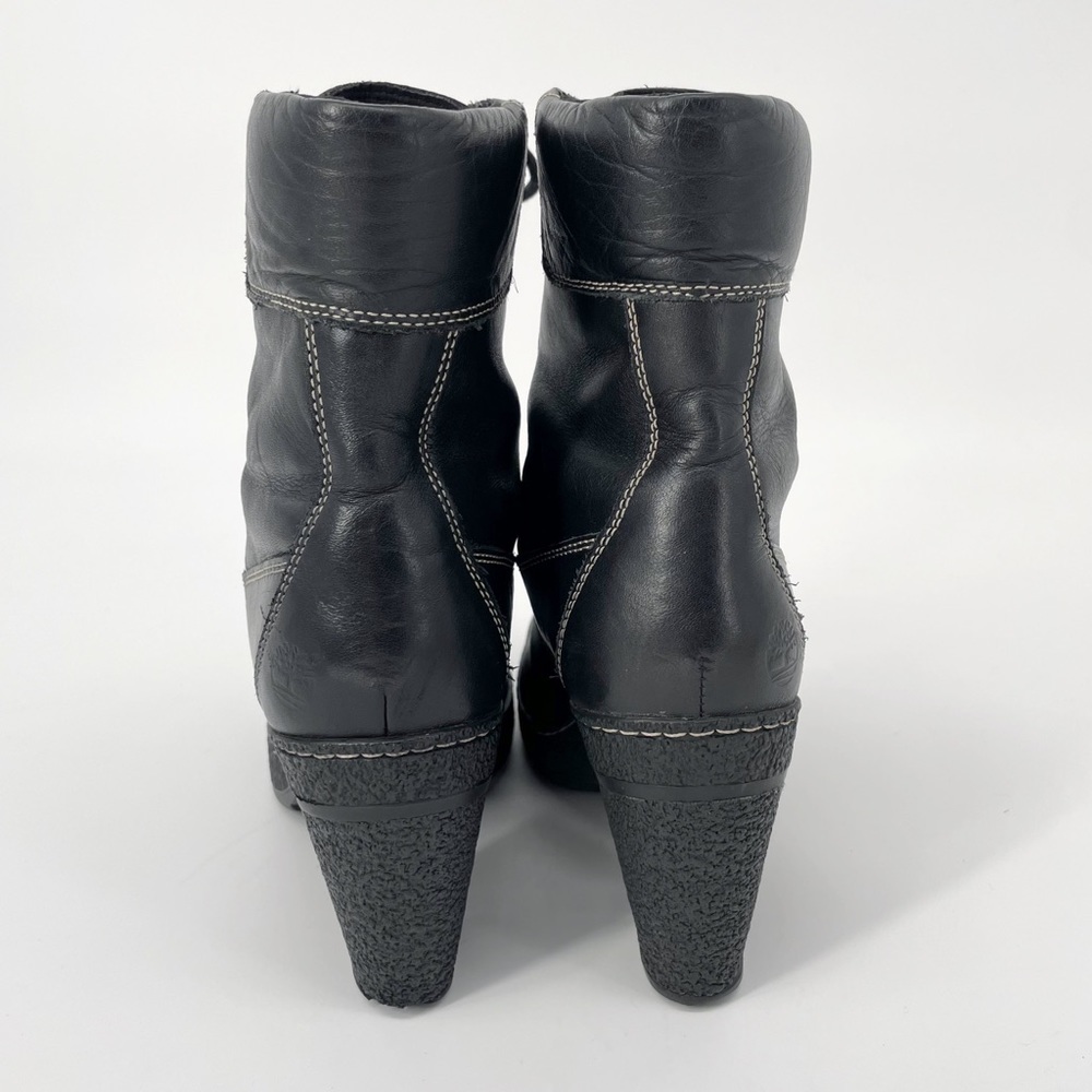 Timberland Black Lace Up Boots - Picture 3 of 8